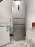 美的（Midea）238升三门冰箱灰色小型风冷家用变频一级能效宿舍租房以旧换新小冰箱MR-249WTPE【国家补贴】 实拍图
