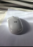 罗技（Logitech）M221 轻音鼠标 无线鼠标 办公鼠标 对称鼠标 带无线微型接收器 米白色 实拍图