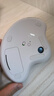 罗技（Logitech）ERGO M575 S 人体工学鼠标 轨迹球鼠标 无线蓝牙双模 办公鼠标 带无线2.4G接收器 珍珠白 实拍图