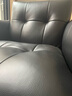 NORHOR北欧表情/中古包豪斯/头层牛皮娜塔莎全真皮单人沙发休闲 【现货】勃艮第红|轻压摔纹皮 实拍图