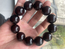 紫辰檀《千年树龄老料》满金星印度小叶紫檀手串文玩佛珠子男女款满天星 满金星紫檀手串20mm12颗葫芦款 实拍图