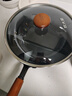 炊大皇炒锅铁锅无涂层铁锅1-2人炒菜锅28cm电磁炉通用2代极铁BZ50526 实拍图