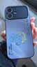 XP适用苹果17手机壳新款镜头全包iphone17保护外壳防摔散热磨砂超薄国风高级男女生-石墨灰环形双鱼 实拍图