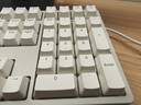 ikbc C108机械键盘有线机械键盘108键 游戏键盘办公打字手感好电脑键盘樱桃键盘新年礼物 咖色茶轴有线 实拍图