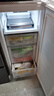 海尔（Haier）山茶花138L立式冰柜小型家用小冰柜风冷无霜一级节能大容量深冷冷柜小冰箱BD-138WGH90WF国家补贴 实拍图