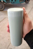 米家旋盖杯 保温杯 316不锈钢真空水杯 便携大容量咖啡杯 500ml雾蓝色 实拍图