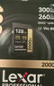 雷克沙（Lexar）128GB SD存储卡 U3 V60 4K数码相机内存卡 读250MB/s 写120MB/s 双排金手指（1667x Pro） 实拍图