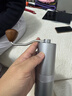 Mongdio手摇磨豆机手动咖啡豆研磨机便携小型咖啡机 光影手摇六角钢芯-灰色（7仓发货） 实拍图