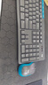罗技（Logitech）MK275 键鼠套装 无线键鼠套装 办公键鼠套装 全尺寸 商务键鼠套装 带无线2.4G接收器 黑蓝色 实拍图