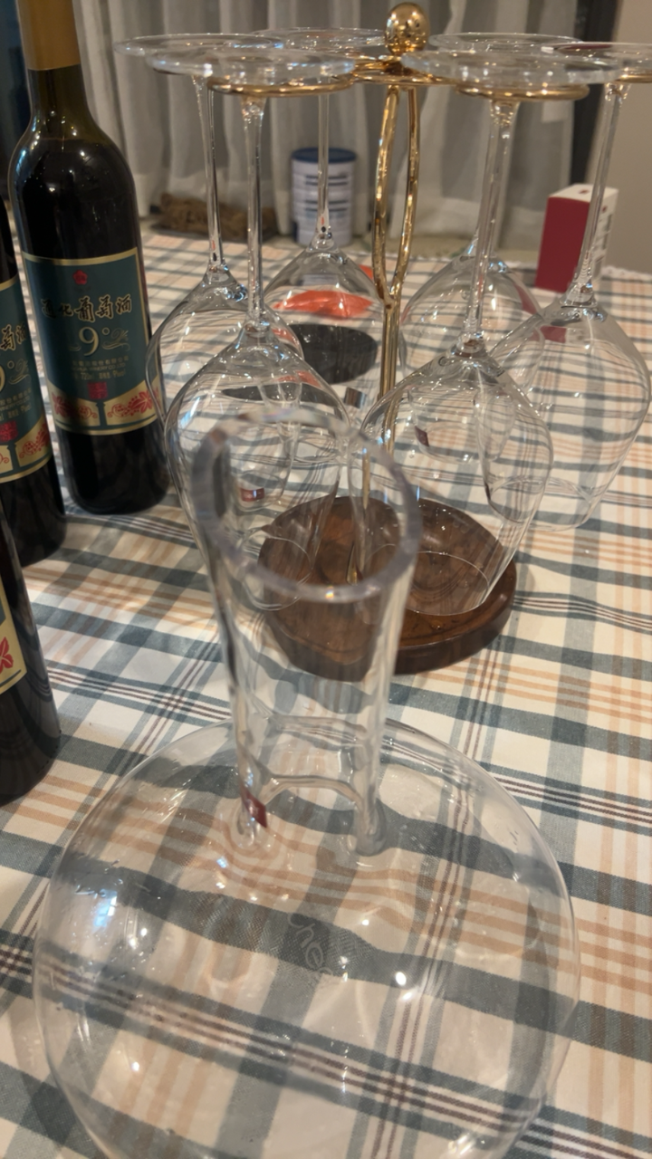 启尔（Cheer）红酒杯水晶玻璃高脚杯11件酒具葡萄酒杯醒酒器开瓶器酒塞礼盒套装 实拍图