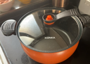 康佳（KONKA）煲汤锅微压料理锅压力锅家用大容量炖锅易洁不粘多功能煮锅磁炉锅 橙色 26cm 8L 实拍图
