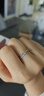 芯奢999纯银素圈戒指女士百搭足银开口戒小众轻奢指环食指戒生日礼物 繁星戒指 实拍图