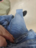 真维斯（Jeanswest）王一博代言牛仔裤男秋冬新款天丝舒适修身直筒高端潮牌休闲裤子男 蓝色+深蓝【天丝常规组合】 30 码(2尺3) 【建议110-120斤】 实拍图