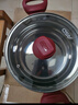 爱仕达（ASD）汤锅 316L食品级加厚不锈钢蒸煮锅 复底奶锅22CM燃气电磁炉通用B5 实拍图