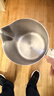 CLITON咖啡拉花杯鹰嘴意式拉花缸 304不锈钢打奶泡杯带刻度打奶缸350ml  实拍图