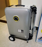 爱尔威（Airwheel）电动行李箱可骑行智能拉杆登机箱可坐可代步20英寸 SX豪华版一银 实拍图