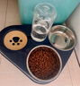 疯狂的主人猫碗双碗喂食碗不锈钢饭盆狗猫咪饮水机 实拍图
