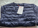 鸭鸭（YAYA）2025秋冬新款轻薄羽绒服男士内胆短款休闲百搭鸭绒保暖外套K 藏青色 L 实拍图