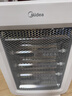 美的（Midea）小太阳取暖器家用节能电暖器台式电热器暖气机办公室烤火炉暖脚器暗光防烫远红外电暖气 三管三档调温定时款GH 机械式 实拍图