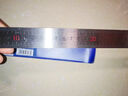 得力(deli)20cm不锈钢直尺 测量绘图刻度尺子 带公式换算表 办公用品  8462 实拍图