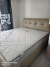 全友家居 茉伊真皮床1.8米x2米奶油风头层牛皮艺高箱储物主卧双人大床 实拍图