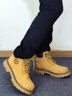 骆驼（CAMEL）【王俊凯同款】马丁靴男新款百搭男士大黄靴户外徒步工装登山靴子 GE122W7757T 金黄色 (男款) 44 实拍图