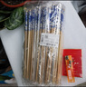 美厨（MAXCOOK）一次性筷子 竹筷独立包装家用高档筷餐具外卖筷 50双装 MCK7138 实拍图
