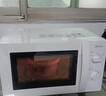 美的（Midea）【给老家送年货东哥同款】快捷微波炉 家用小型 360°转盘加热 旋钮操控 易洁内胆（M1-L213B） 实拍图