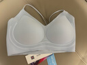草本初色内衣女小胸聚拢无钢圈山茶花香氛文胸罩 晴空蓝 M 【90-110斤】 实拍图