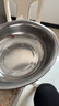 【加厚大盆沿】不锈钢盆多用盆洗菜盆厨房大号和面盆家用洗脸洗衣 36cm 加厚不锈钢 加宽盆沿 实拍图