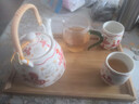 古笙记配竹托景德镇陶瓷茶具套装家用整套提梁壶中式泡茶壶茶杯子带过滤 中国结(红色喜庆)  7件 7件 实拍图