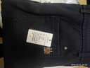 皮尔卡丹（pierre cardin）休闲裤男秋冬季宽松简约直筒裤潮流厚款弹力裤子男装 牛仔蓝 XL 实拍图