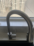 京东京造 厨房水龙头 抽拉式洗菜盆龙头 304不锈钢360°旋转冷热水3功能 实拍图