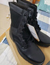 强人男靴 双密度作战靴 际华3515工装耐磨皮靴户外军迷训练靴子 黑 40 实拍图