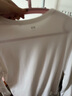 优衣库HEATTECH ULTRA WARM圆领T恤/长袖女装478965 485844 478965/01乳白色 M 实拍图