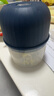 绞肉机小型打蒜器家用绞蒜切蒜器多功能辅食料理机电动蒜泥神器蒜蓉机自动切菜机压蒜器 宝蓝色- 0.26L （升级大电机） 实拍图