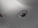 潜水艇（Submarine）CQ-8铜镀铬面盆弹跳下水器洗手盆漏水塞子过滤头发杂物 小蘑菇头 实拍图
