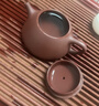 京东京造 宜兴紫砂壶 手工茶壶【原矿紫泥】煮泡茶具 子冶石瓢200ml礼盒装 实拍图