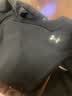 安德玛（Under Armour）童装儿童运动速干衣服透气男童长袖T恤休闲圆领上衣 黑色 160 实拍图