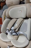 Heekin引领者儿童安全座椅汽车用0-12岁婴儿宝宝车载可坐躺智能通风加热 青提绿-基础版（单手旋转+不窝脖设计+175°大躺角） 实拍图