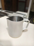 CLITON咖啡拉花杯鹰嘴意式拉花缸304不锈钢打奶泡杯带刻度打奶缸350ml 实拍图