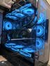 雷利酷棱镜4代PRO星乐积木F1RS棱镜7pro12CM电脑机箱风扇正反叶无线拼接水冷散热/ARGB神光同步/PWM温控 星乐积木F1 黑色反向【单只装含线】 实拍图