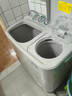 美的（Midea）双桶洗衣机半自动8公斤 品质双电机双缸洗脱分离大件轻松洗 以旧换新家电焕新补贴 双缸 实拍图