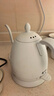 maxwin 家用电热水壶长嘴烧水壶泡茶专用手冲咖啡壶开水壶小型茶艺壶防烫全自动断电茶具功夫茶酒店 0.6L 月光白 实拍图