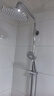 名爵淋浴花洒套装 增压喷头冷热铜龙头混水阀亮银以旧换新Z-5119 实拍图