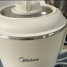 美的（Midea）电煮锅 小电锅 0涂层便携式折叠锅 旅行出差家用304不锈钢电热锅1.6L多功能泡面锅XZE1625XS配蒸架 实拍图