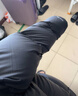 骆驼羽绒服男防泼水鸭绒男女加厚户外防寒冬季面包服外套女 黑色 男女同款,7674B L 实拍图