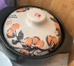 康舒砂锅家用燃气炖锅陶瓷煲仔饭炖汤锅大容量耐高温干烧不裂沙锅 万事如意汤煲适合4-6人用 4.3L 实拍图