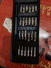 手工工具套装实验DIY多功能精密32合一24合一皮包款12合一螺丝刀起子手机电脑笔记本维修 工具盒25合一（塑料杆）颜色随机 实拍图