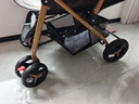 豪威 婴儿推车可坐可躺双向便携婴儿车0-3岁轻便BB手推车（全车可水洗） 亚麻灰+至尊款+可坐躺双向+音乐餐盘（全车可水洗） 实拍图